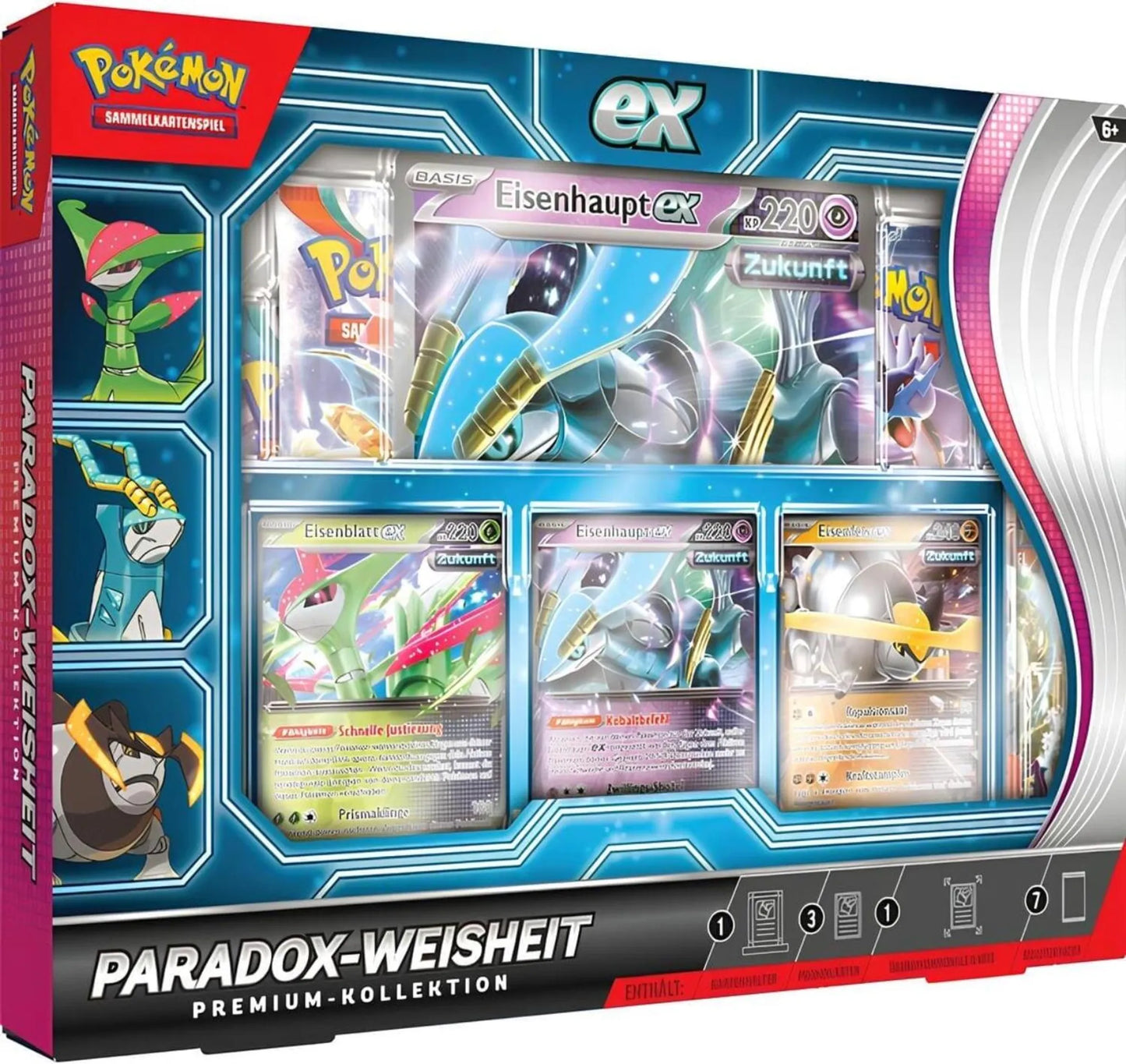 Pokémon TCG – Paradox Weisheit Premium Kollektion