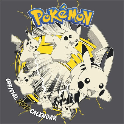 Danilo Broschurkalender 2026 – Pokémon (30,5 × 30,5 cm)