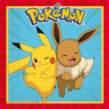 Pokémon – Servietten 33×33 cm (2-lagig) – Pikachu & Evoli