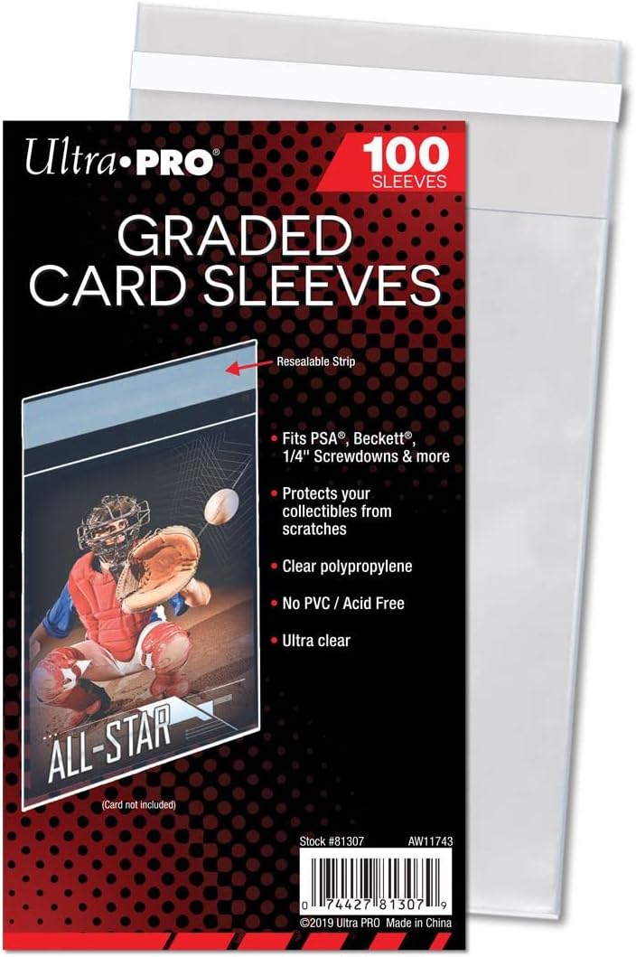 Ultra Pro – Graded Card Sleeves (wiederverschließbar)