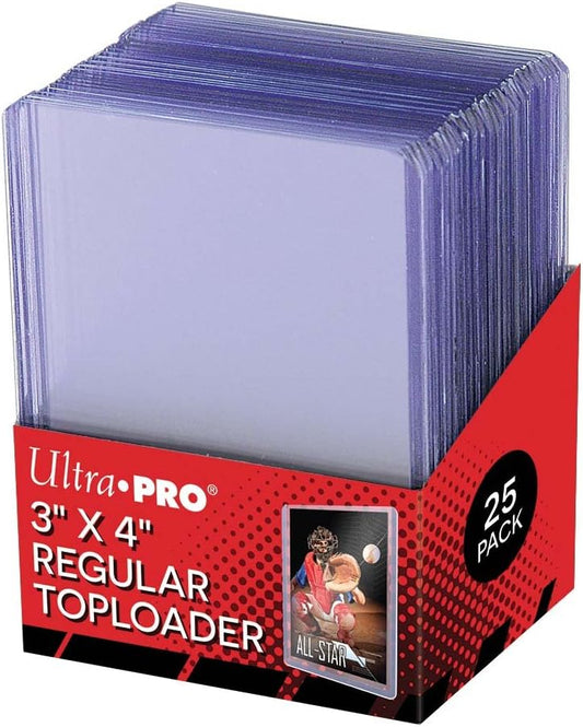 Ultra Pro – 3"x4" Toploader (25 Stück, Clear Regular)
