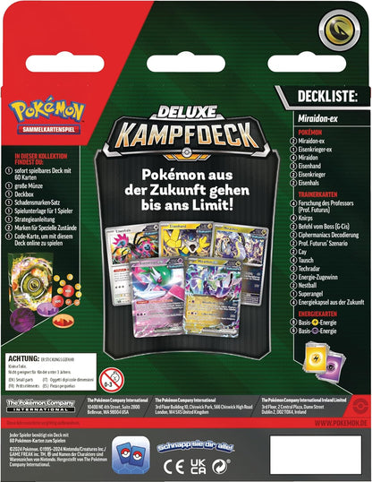 Pokémon Deluxe-Kampfdeck – Miraidon-ex