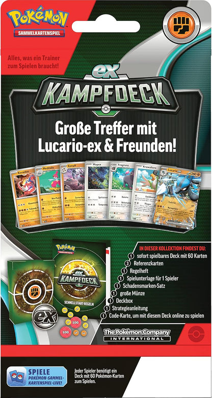 Pokémon Kampfdeck – Lucario-ex