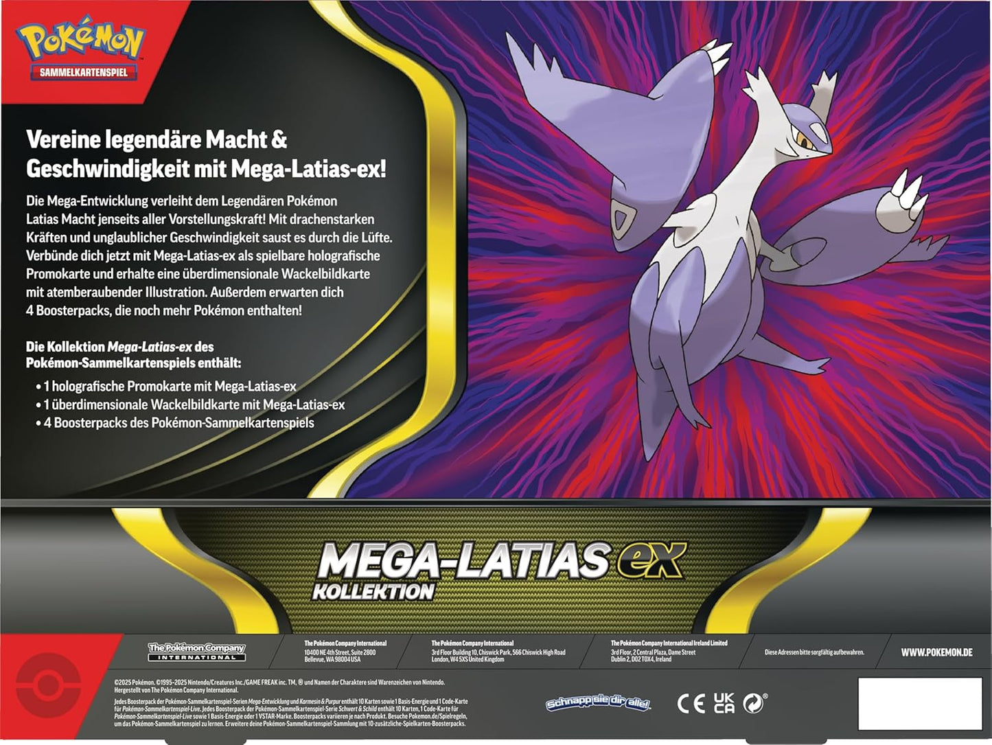 Pokémon Figurenkollektion – Mega Latias-ex