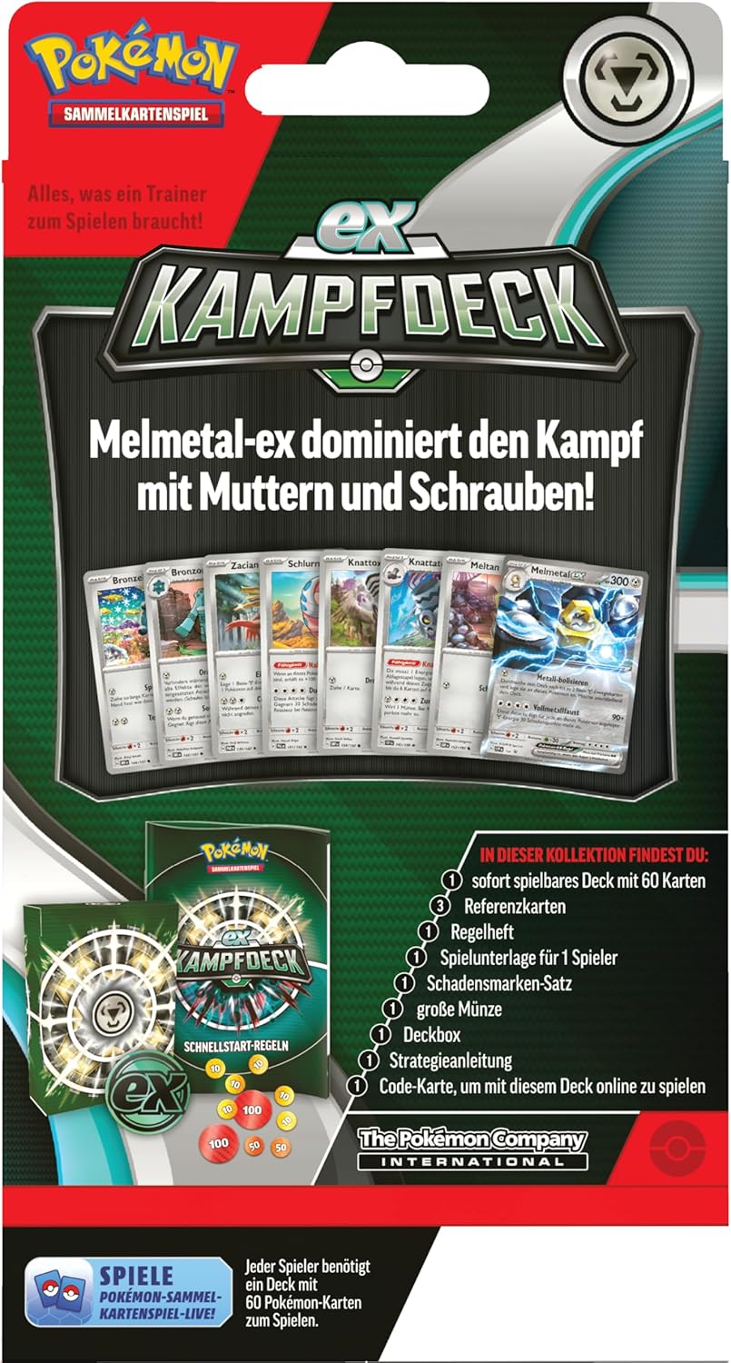 Pokémon Kampfdeck – Melmetal-ex