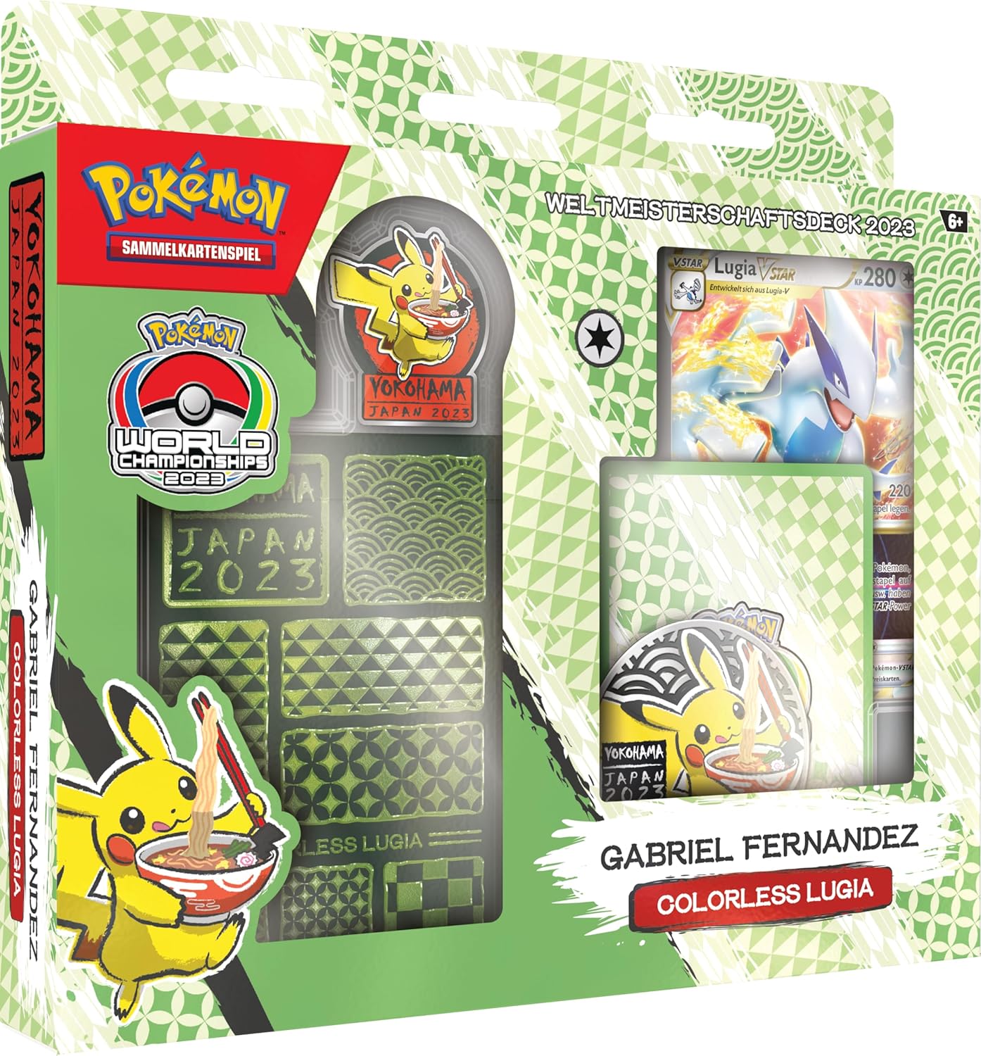Pokémon-Sammelkartenspiel: Weltmeisterschaftsdeck 2023 – Gabriel Fernandez