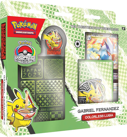 Pokémon-Sammelkartenspiel: Weltmeisterschaftsdeck 2023 – Gabriel Fernandez