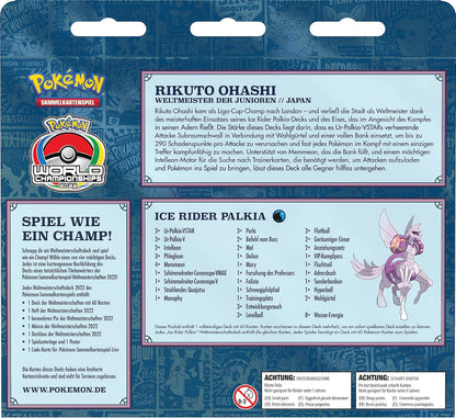 Pokémon Weltmeisterschaftsdeck 2022 – Rikuto Ohashi (Ur-Palkia VSTAR Deck)