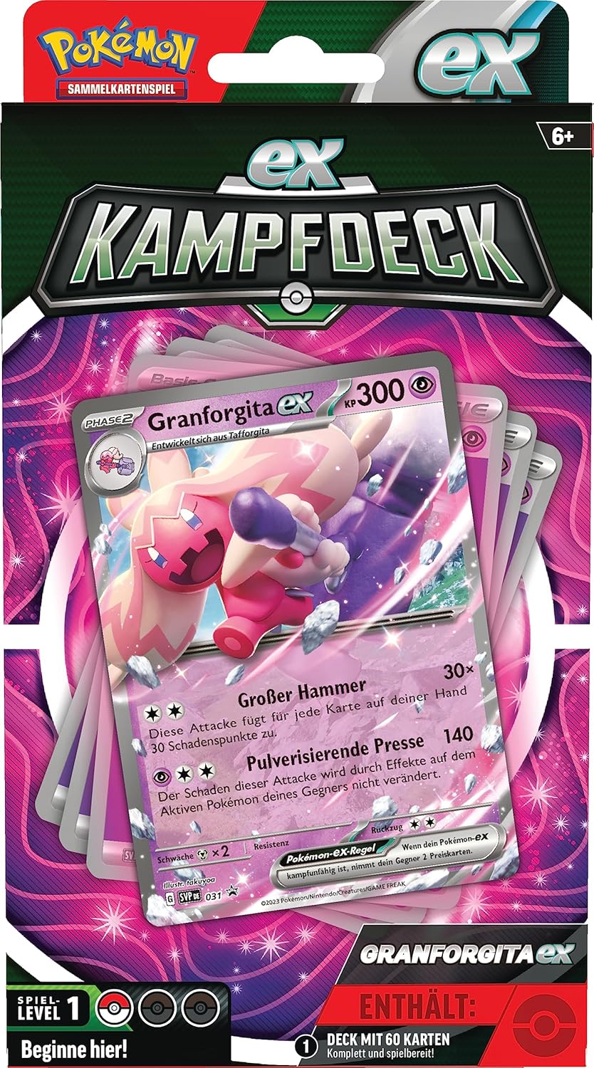 Pokémon Kampfdeck – Granforgita-ex