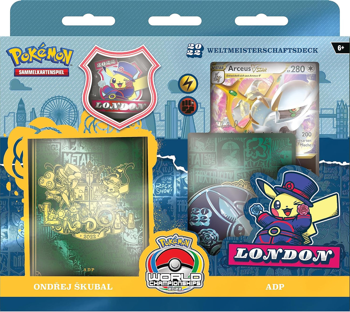 Pokémon Weltmeisterschaftsdeck 2022 – Ondřej Škubal (Arceus VSTAR Deck)