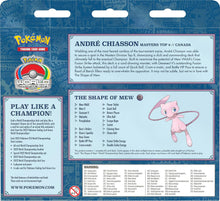 Pokémon Weltmeisterschaftsdeck 2022 – André Chiasson (Mew VMAX Deck)