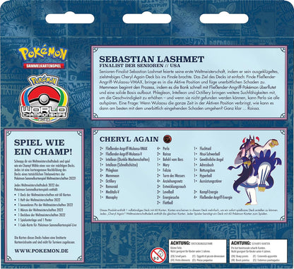 Pokémon Weltmeisterschaftsdeck 2022 – Sebastian Lashmet (Wulaosu VMAX Deck)