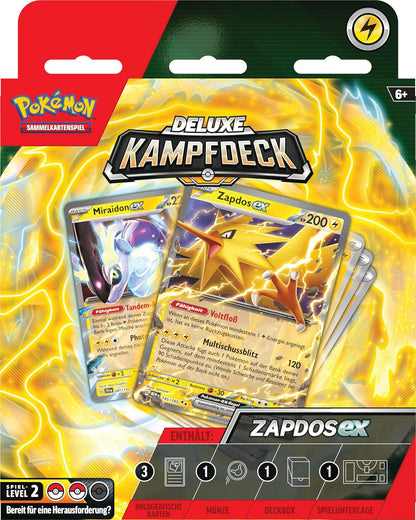 Pokémon Deluxe-Kampfdeck – Zapdos-ex