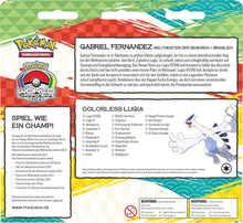 Pokémon-Sammelkartenspiel: Weltmeisterschaftsdeck 2023 – Gabriel Fernandez
